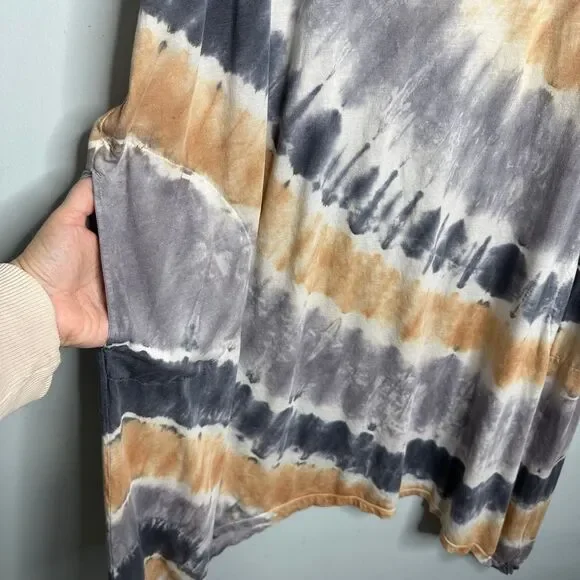 LOGO by Lori Goldstein QVC Beach to Street Tie-Dye Dress Plus Size 2X - Picture 3 of 9